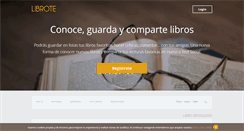 Desktop Screenshot of librote.com